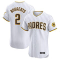 Ldoa S.Diego Padres #2 Xander Bogaerts Player White Home Limited Elite Stitched Jerseys