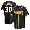 Ldoa S.Diego Padres #30 Gavin Sheets Player Black 2026 Fashion Home Stitched Jerseys