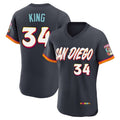 Ldoa S.Diego Padres #34 Michael King Player Obsidian 2026 City Connect Home Limited Elite T-shirt Stitched Jerseys