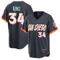 Ldoa S.Diego Padres #34 Michael King Player Obsidian 2026 City Connect Home Limited T-shirt Stitched Jerseys