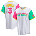 Ldoa S.Diego Padres #3 Jackson Merrill Player White City Connect Home Game Stitched Jerseys