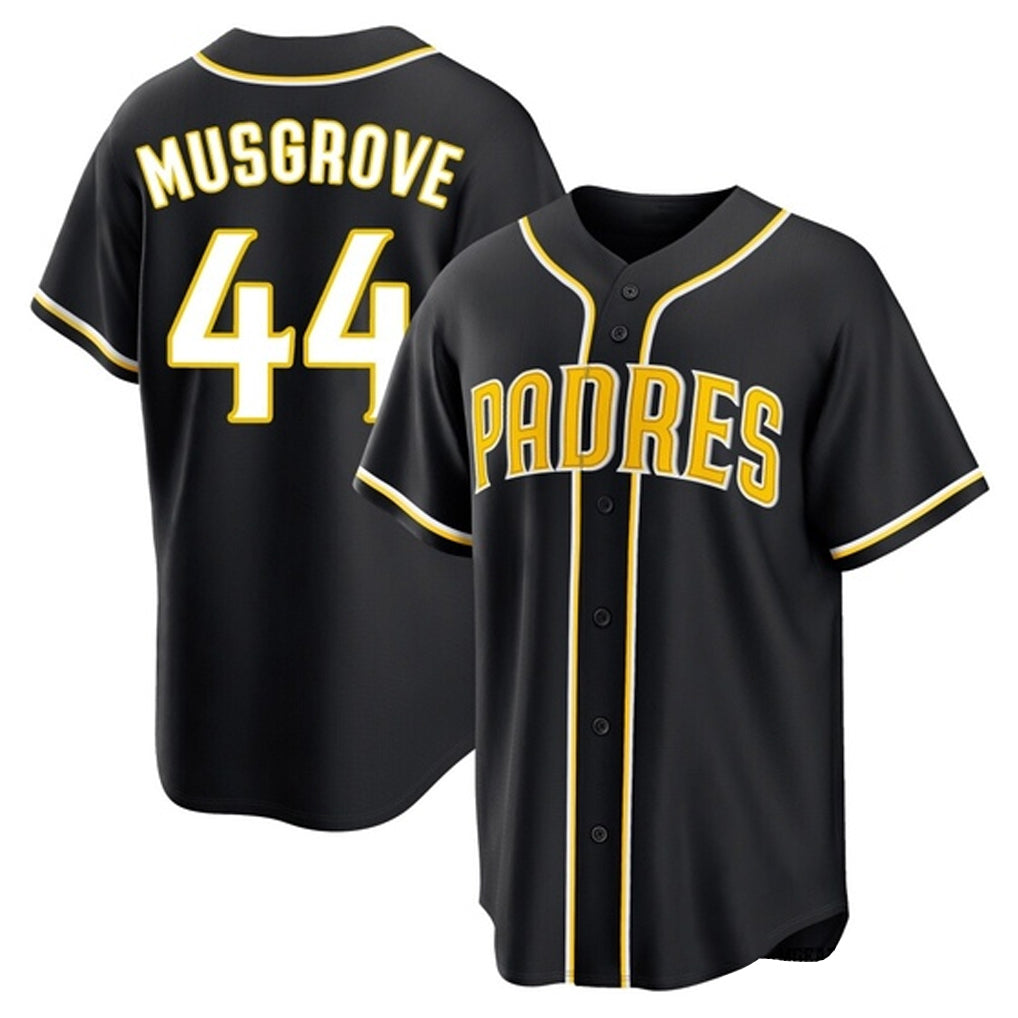 Ldoa S.Diego Padres #44 Joe Musgrove Player Black 2026 Fashion Home Stitched Jerseys