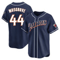 Ldoa S.Diego Padres #44 Joe Musgrove Player Navy Cooperstown Collection Limited Home Stitched Jerseys