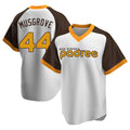 Ldoa S.Diego Padres #44 Joe Musgrove Player White Home Cooperstown Collection Replica Game Stitched Jerseys