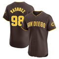 Ldoa S.Diego Padres #98 Randy Vasquez Player Brown Home Limited Elite Stitched Jerseys