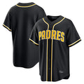 Ldoa S.Diego Padres Blank Player Black 2026 Fashion Home Stitched Jerseys