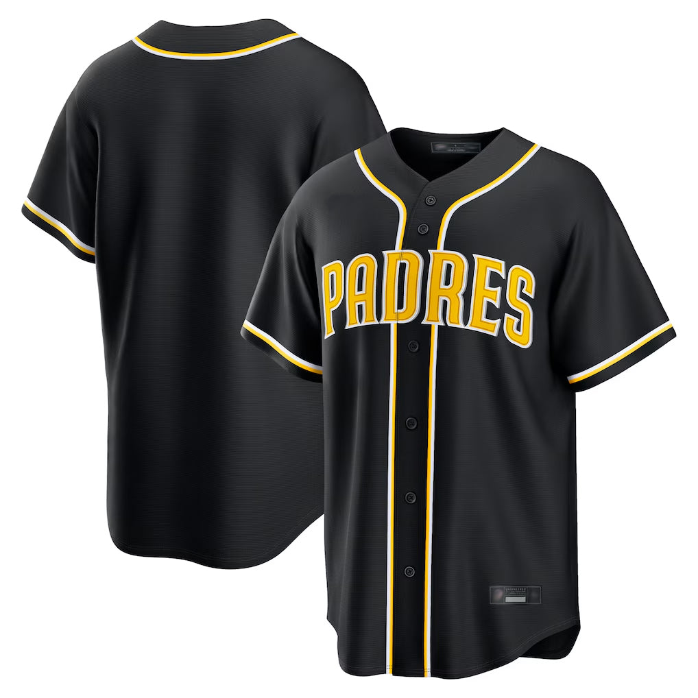 Ldoa S.Diego Padres Blank Player Black 2026 Fashion Home Stitched Jerseys