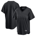 Ldoa S.Diego Padres Blank Player Black Pitch Fashion Game T-shirt Stitched Jerseys