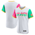 Ldoa S.Diego Padres Blank Player White City Connect Home Limited Elite Stitched Jerseys