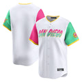 Ldoa S.Diego Padres Blank Player White City Connect Home Limited Stitched Jerseys