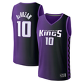 Ldoa S.Kings #10 DeMar DeRozan Fanatics Purple Fast Break Replica Jerseys - Statement Edition