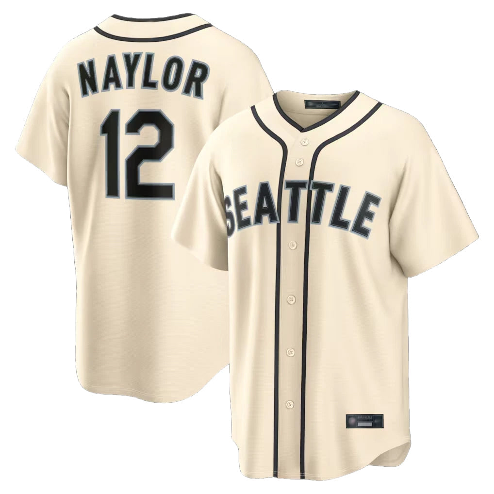 Ldoa S.Mariners #12 Josh Naylor Player Cream 2026 Home Limited Stitched Jerseys