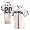 Ldoa S.Mariners #20 Luke Raley Player Cream Home Limited Stitched Jerseys