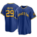 Ldoa S.Mariners #29 Cal Raleigh Player Royal City Connect Home Game Stitched Jerseys