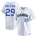 Ldoa S.Mariners #29 Cal Raleigh Player White Pitch Fashion Game Stitched Jerseys