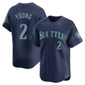 Ldoa S.Mariners #2 Cole Young Player Navy Home Limited Stitched Jerseys
