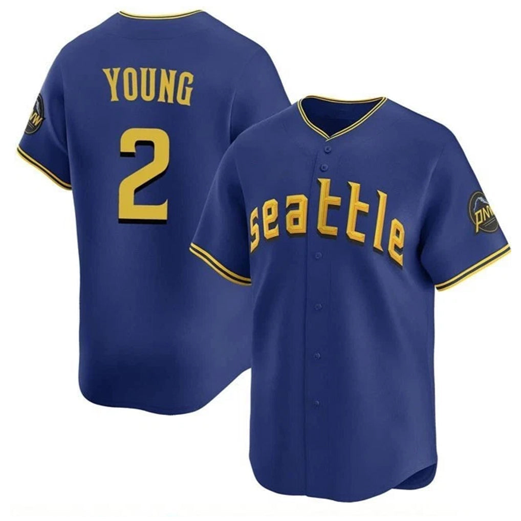 Ldoa S.Mariners #2 Cole Young Player Royal City Connect Home Limited Stitched Jerseys