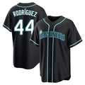 Ldoa S.Mariners #44 Julio Rodriguez Player Black Fashion Home Limited Stitched Jerseys