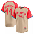 Ldoa S.Mariners #44 Julio Rodriguez Player Cream American League All-Star Game Limited Stitched Jerseys