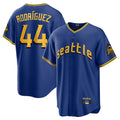 Ldoa S.Mariners #44 Julio Rodriguez Player Royal City Connect Home Game Stitched Jerseys