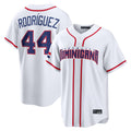 Ldoa S.Mariners #44 Julio Rodriguez Player White 2026 World Classic Home Stitched Jerseys