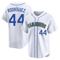 Ldoa S.Mariners #44 Julio Rodriguez Player White Pitch Fashion Game Stitched Jerseys