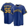 Ldoa S.Mariners #56 Randy Arozarena Player Royal Home Game Stitched Jerseys