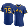Ldoa S.Mariners #75 Andres Munoz Player Royal City Connect Home Limited Elite Stitched Jerseys