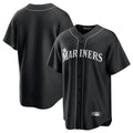 Ldoa S.Mariners Blank Player Black Home Limited Stitched Jerseys