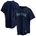 Ldoa S.Mariners Blank Player Navy Home Game Stitched Jerseys