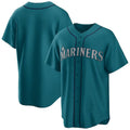 Ldoa S.Mariners Blank Player Teal Home Game Stitched Jerseys