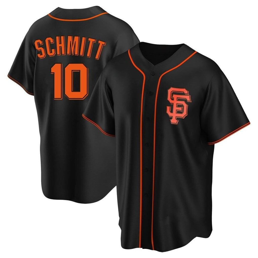 Ldoa SF.Giants #10 Casey Schmitt Player  Black 2026 Home Game Stitched Jerseys