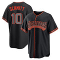 Ldoa SF.Giants #10 Casey Schmitt Player Black Alternate Limited Stitched Jerseys