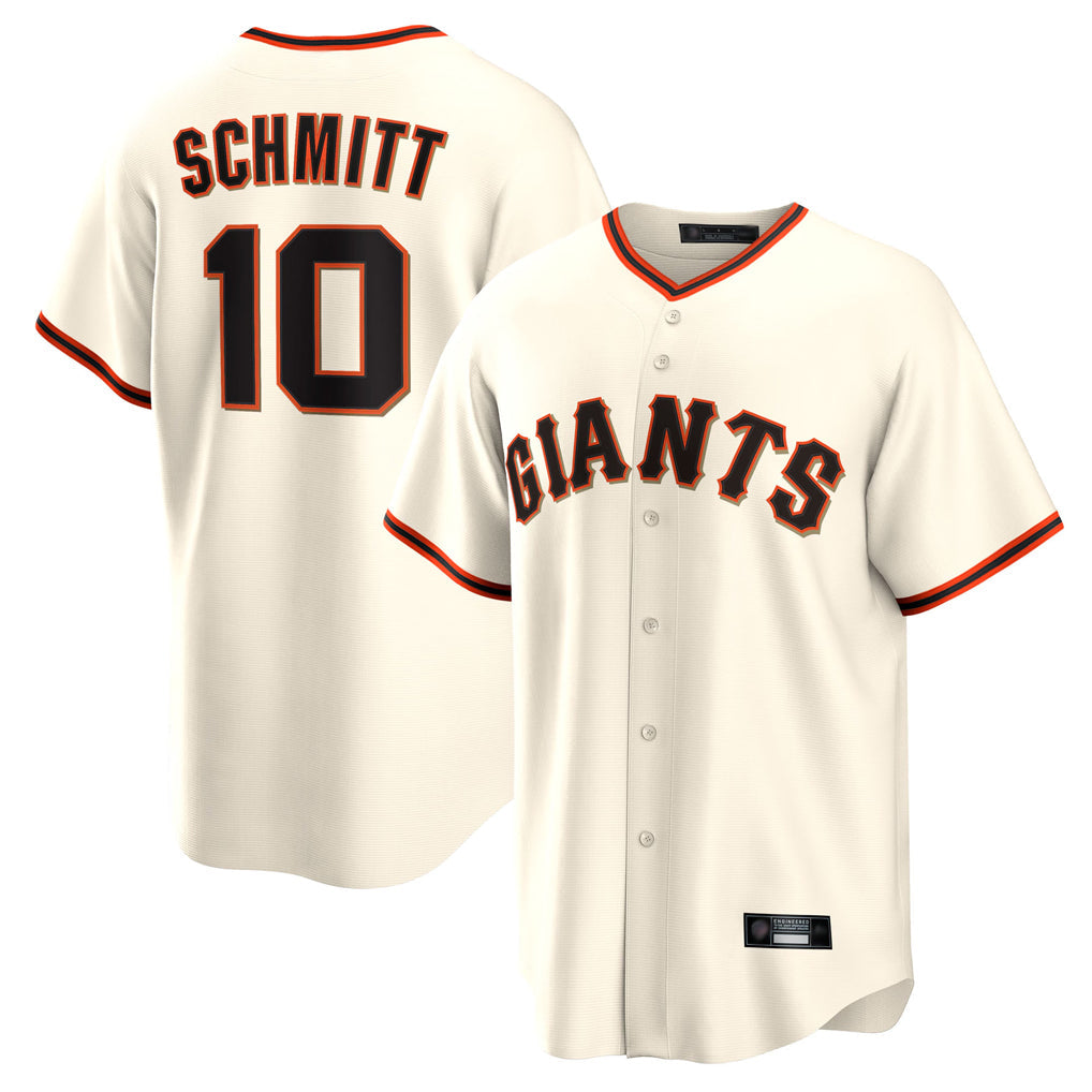 Ldoa SF.Giants #10 Casey Schmitt Player Cream Home Game Stitched Jerseys