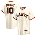 Ldoa SF.Giants #10 Casey Schmitt Player Cream Home Game Stitched Jerseys