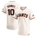 Ldoa SF.Giants #10 Casey Schmitt Player Cream Home Limited Elite Stitched Jerseys