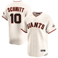 Ldoa SF.Giants #10 Casey Schmitt Player Cream Home Limited Stitched Jerseys