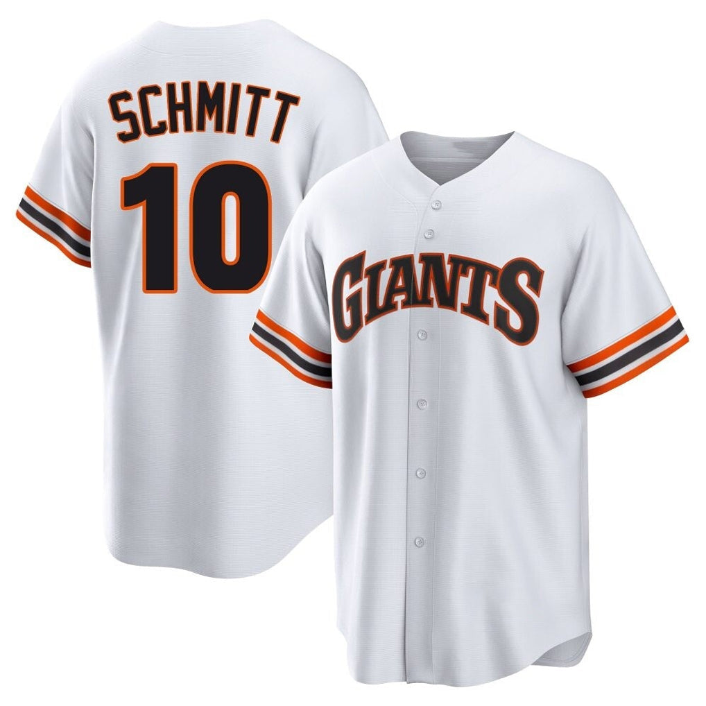 Ldoa SF.Giants #10 Casey Schmitt Player White Home Game Stitched Jerseys