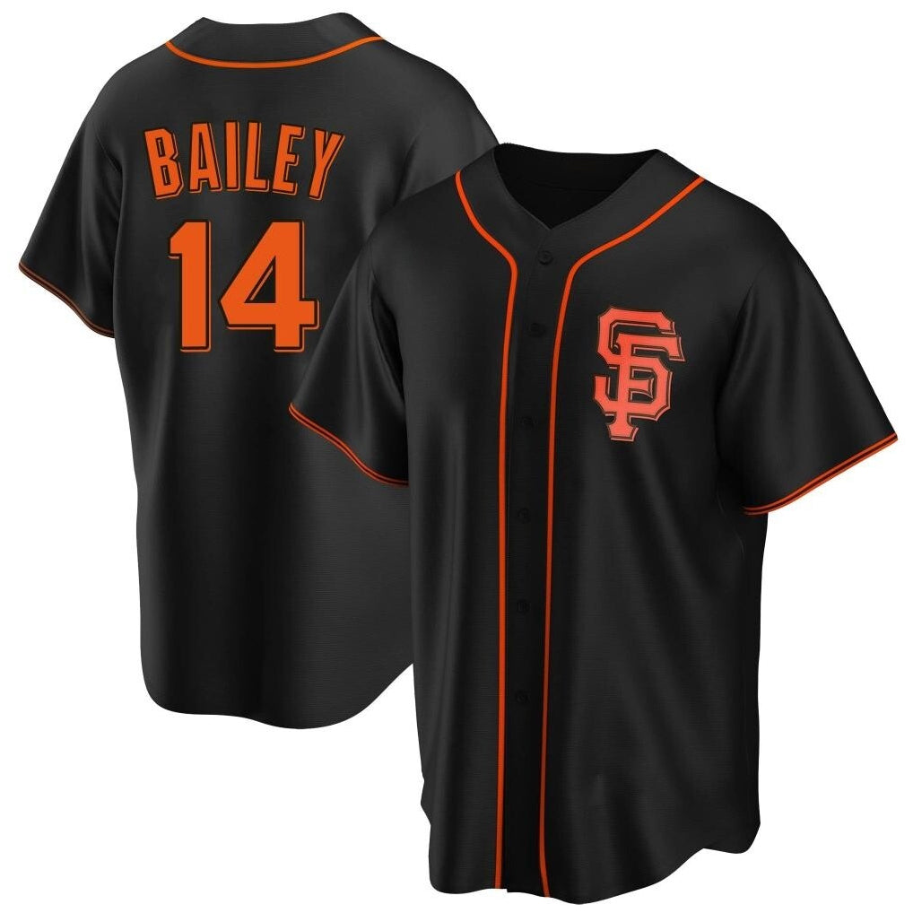 Ldoa SF.Giants #14 Patrick Bailey Player Black 2026 Home Game Stitched Jerseys