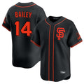 Ldoa SF.Giants #14 Patrick Bailey Player Black 2026 Home Limited Stitched Jerseys