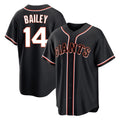 Ldoa SF.Giants #14 Patrick Bailey Player Black Fashion Out Home Limited Stitched Jerseys