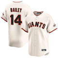 Ldoa SF.Giants #14 Patrick Bailey Player Cream Home Limited Stitched Jerseys