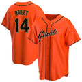 Ldoa SF.Giants #14 Patrick Bailey Player Orange Home Game Stitched Jerseys