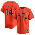Ldoa SF.Giants #14 Patrick Bailey Player Orange Home Limited Stitched Jerseys