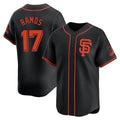 Ldoa SF.Giants #17 Heliot Ramos Player Black 2026 Home Limited Stitched Jerseys
