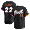 Ldoa SF.Giants #22 Will Clark Player Black 2025 City Connect Home Limited Stitched Jerseys