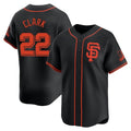 Ldoa SF.Giants #22 Will Clark Player Black 2026 Home Limited Stitched Jerseys