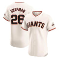 Ldoa SF.Giants #26 Matt Chapman Player Cream Home Limited Elite Stitched Jerseys