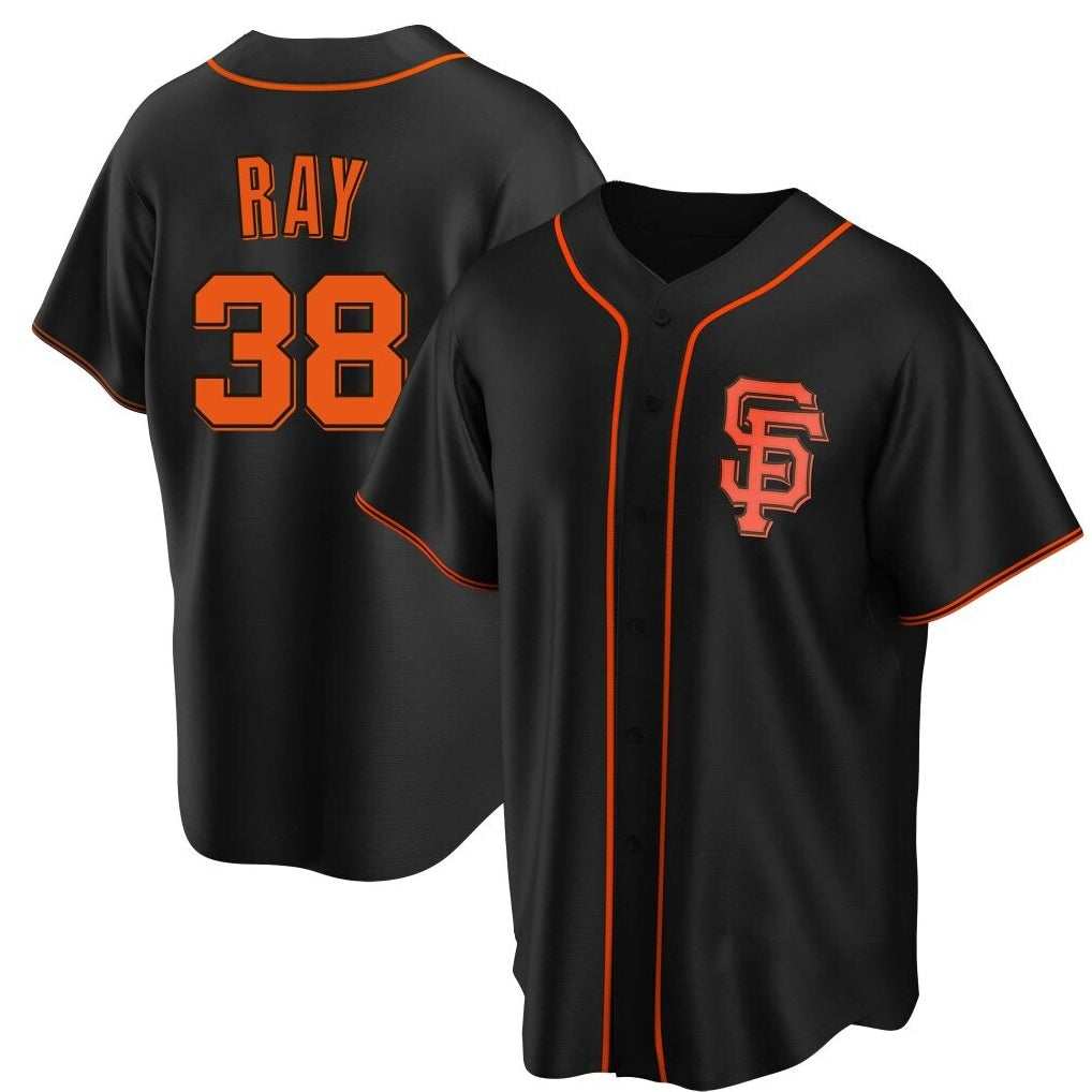 Ldoa SF.Giants #38 Robbie Ray Player  Black 2026 Home Game Stitched Jerseys