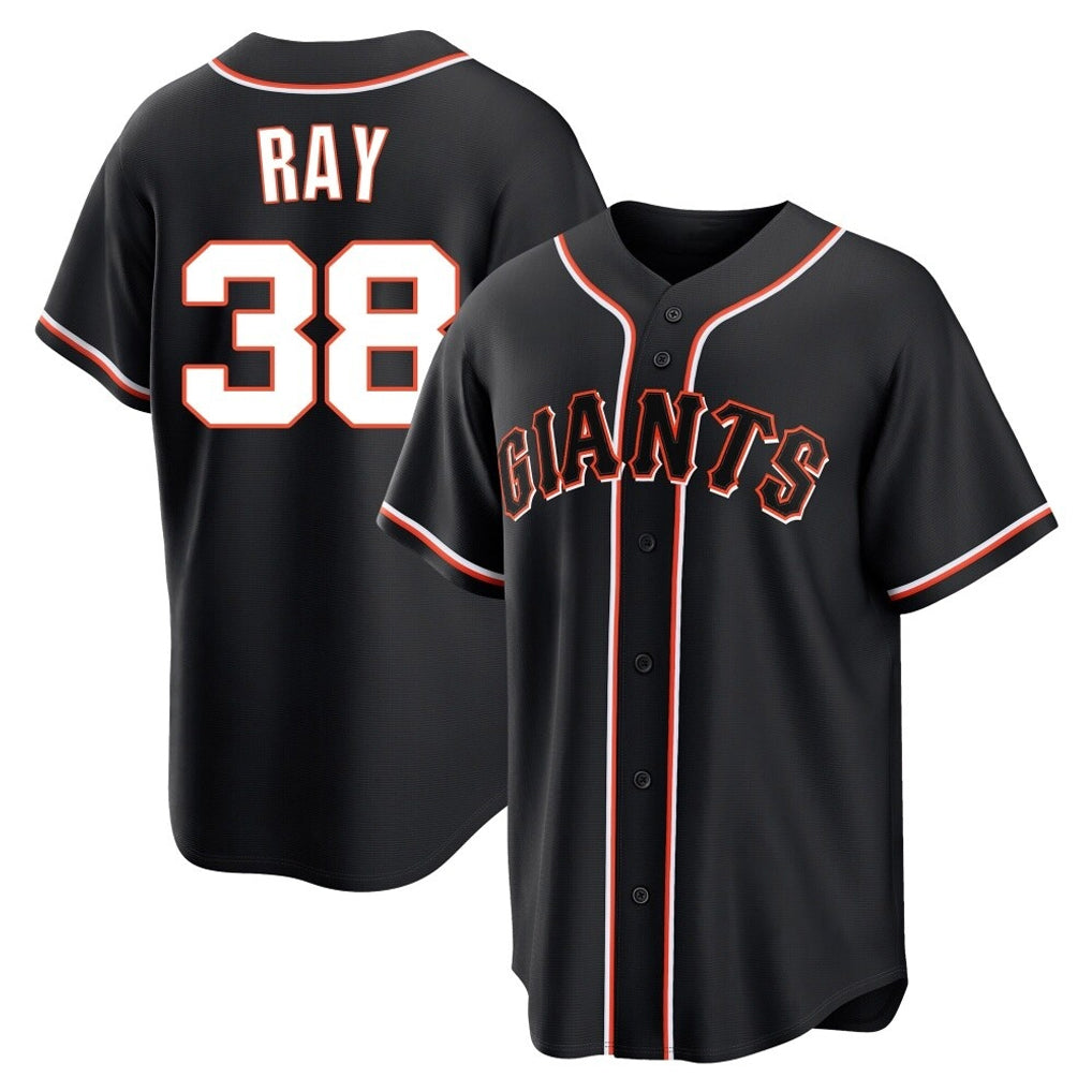 Ldoa SF.Giants #38 Robbie Ray Player Black Fashion Out Home Limited Stitched Jerseys